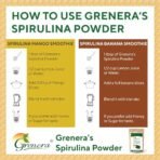 Grenera Pure Spirulina Powder | Protein Algae Superfood Supplement | Organically Grown 1 kg - Fast Shipping to USA - Image 5