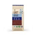 Organic Tattva - Organic Red Rice 1 KG | Rich Source of Iron, Vitamins and Antioxidants | Certified Organic, Gluten Free and No Additives - Fast Shipping to USA & Canada