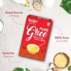 Sri Sri Tattva Shuddhta ka naam Pure Ghee, 1L - Made with Cow's Milk | Tetrapack | Highly Nutritious | Good for Digestion | Rich in Vitamin A & E | Supports bone & joint health | Rich Taste - Fast Shipping to USA & Canada - Image 4