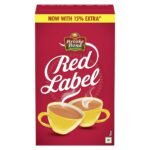 Lipton Brooke Bond Red Label Tea Leaf Carton, Ginger, 500/575 Grams (Weight May Vary) - Fast Shipping to USA & Canada
