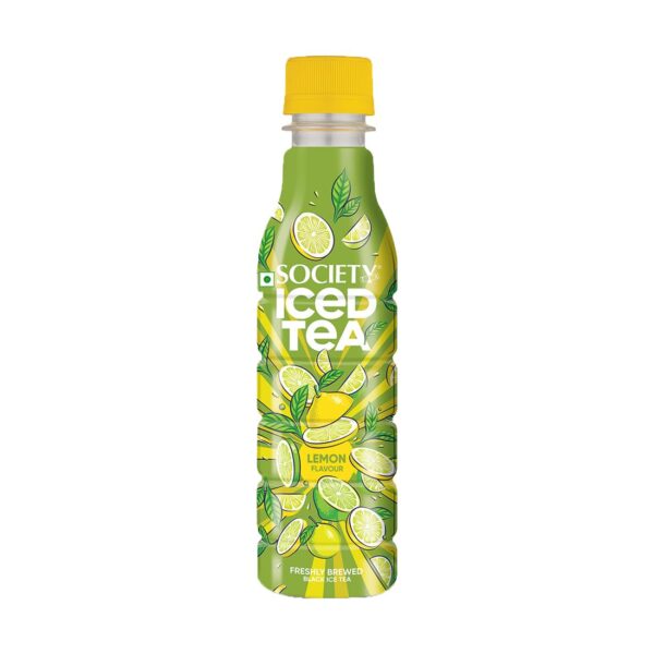 Society Lemon Iced Tea - 250ml | Freshly Brewed Refreshing Ice Tea | Ready To Drink - Fast Shipping to USA & Canada