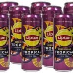 Lipton Zero Sugar Ice Tea Tropical Fassion Fruit And Mango Smooth And Natural Sweeteners Limited Edition Each 320ml (Pack Of 12) - Fast Shipping to USA & Canada
