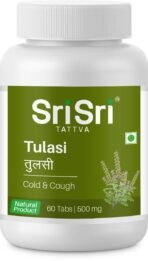 Sri Sri Tattva Tulasi, 60 Tabs | 500mg (Pack of 2) - Fast Shipping to USA