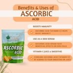 Bliss of Earth Ascorbic Acid Powder Pure Food Grade Vitamin-C Rich Powder boost immunity, Skin,face, Cosmetic & DIY Products 226GM - Fast Shipping to USA - Image 4