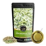 TEACURRY Lemongrass Tea (25 Grams, 50 Cups) - Helps with Inflammation, Digestion, Pressure - Cambodian Lemongrass - Fast Shipping to USA & Canada - Image 2