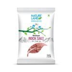Natureland Organics Himalayan Pink Rock Salt 500 Gm - Organic Rock Salt - Fast Shipping to USA & Canada