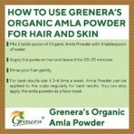 Grenera Amla Powder 240g (Emblica officinalis / Indian Gooseberry) for drinking and eating | For Skin, Hair Growth - Fast Shipping to USA & Canada - Image 6