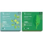 Teabox Detox Kahwa Green Tea 25 Teabags & Teabox Organic Green Mint Tea 25 Teabags - Fast Shipping to USA & Canada