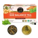 TEACURRY PCOS Tea (30 Tea Bags, 1 Month Pack) - Helps with PCOS, Cycle and Weight Wellness - She Balance Tea, 60 Gms - Fast Shipping to USA & Canada