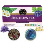 TEACURRY Skin Glow Tea (1 Month Pack | 30 Tea Bags) - Help In Skin Shine, Moisturized Skin, Acne, Anti-Aging, 100 grams - Fast Shipping to USA & Canada