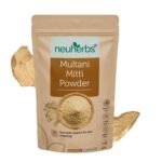 Neuherbs Multani Mitti Powder 200g (Pack of 1) For Men & Women | Pure & Natural Powder for Deep Skin Cleansing | Cruelty & Paraben Free | With No Artificial Colour & Additives