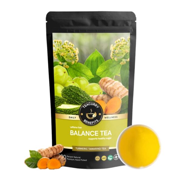 TEACURRY Diabetes Support Tea (1 Month Pack, 100 Grams Loose) - Anti Diabetes Support Tea helps blood sugar level - Support Diabetes Control Tea and Green Tea Diabetes - Fast Shipping to USA & Canada