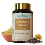 Neuherbs Gokshura Tablet 1000mg | Helps To Support Energy & Strength - 60 Tablets | Tribulus Terrestris | Energy Booster Supplements | General Wellness Tablets for Men & Women - Fast Shipping to USA