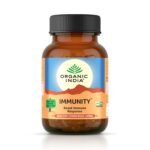 Organic India Immunity 60 Capsules Bottle- (Pack Of 2)