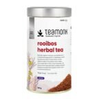 Teamonk Rooibos Caffeine Free Herbal Infusion Tea Leaf - 150g | Rich in Antioxidants. Helps to Lose Weight Fast. - Fast Shipping to USA & Canada