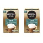 Nescafe Gold Latte - 2 Pack Pouch, 2 x 156 g - Fast Shipping to USA & Canada
