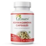 Grenera Ashwagandha Capsules - 90 Vegetarian Capsules - 500 mg per Capsule - Fast Shipping to USA