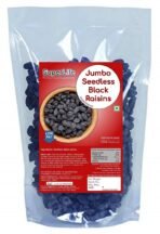 OrganoNutri Superlife Fresh Jumbo Black Seedless Raisins (480 g) - Fast Shipping to USA & Canada