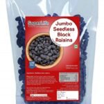 OrganoNutri Superlife Fresh Jumbo Black Seedless Raisins (480 g) - Fast Shipping to USA & Canada