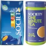 Society Leaf Tea 500g Pouch & OMT Elaichi Instant Tea Premix 500G Jar - Fast Shipping to USA & Canada