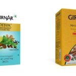 Girnar Kahwa Detox Green Tea 36 Bags+ Girnar Instant Masala Tea Premix 10 Tea Bags + Elaichi 25 Gm - Fast Shipping to USA & Canada