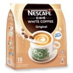 Nescafe Ipoh White Coffee Original (15 Sachets) - "Oh So Creamy" Premix Instant Coffee Deliciously Milky, Creamy & Aromatic Coffee With A Rich Layer Of Foam Just Mix With Water - Instant, Bag, 0.68 Kg - Fast Shipping to USA & Canada