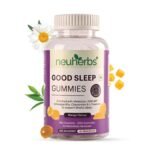 Neuherbs Good Sleep 30 Gummies For Men & Women,Melatonin,Ksm-66 Ashwagandha Extract,Chamomile Extract & L-Theanine Support Blissful Sleep & Reduce Stress,Natural Mango Flavoured,Gelatin Free - Fast Shipping to USA