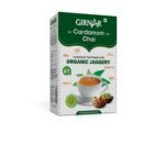 Girnar Instant Cardamom Chai Premix With Organic Jaggery - Green, Instant Tea, 453.6 G, Green Tea, 140 Gram - Fast Shipping to USA & Canada