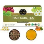 Teacurry Hair Tea - 30 Tea Bags, 1 Month Pack | Enhance Hair Growth, Reduce Hair Fall, Hair Conditioning - Fast Shipping to USA & Canada