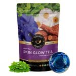 TEACURRY 60 Day Skin Glow Tea - (50 Gms) Skin Glow Tea Organic For Skin Nourishment, Hydration & Detoxification | 100% Natural Clear Skin Tea For Glowing Soft and Smooth Skin - Fast Shipping to USA & Canada