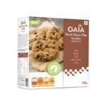 GAIA Digestive cookies | Low Cholestrol | High on fiber 200 gm (Pack of 3) (Dark choco chip, 200) - Fast Shipping to USA & Canada