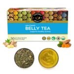 TEACURRY Belly Tea (30 Tea Bags, 1 Month Pack) - Helps with Weight Management around Belly Get Slimmer Waist | Men and Women - Fast Shipping to USA & Canada
