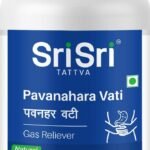 Sri Sri Tattva Pavanhara Vati - Gas Reliever, 60 Tabs | 500mg (Pack of 2) - Fast Shipping to USA