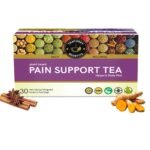 Teacurry Pain Support Tea (1 month Pack, 30 Tea Bags) - Helps with Pain, Headaches & Joint Support - Fast Shipping to USA & Canada