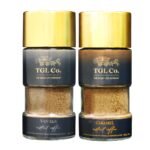 TGL Co. The Good Life Company Vanilla + Caramel Flavoured Coffee (100 Gram), Ground, Bottle - Fast Shipping to USA & Canada