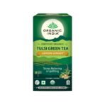 Organic India Tulsi Green Tea Lemon Ginger 25 Tea Bags - Fast Shipping to USA & Canada