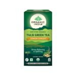 Organic India Tulsi Green Tea Lemon Ginger 25 Tea Bags - Fast Shipping to USA & Canada