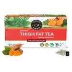 TEACURRY Thigh Fat Hibiscus Tea (1 Month Pack, 30 Tea Bags)-Helps To Reduce Thigh Fat For Both Men Women,100 Grams - Fast Shipping to USA & Canada
