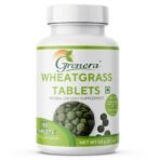 Grenera Wheatgrass Tablets, 2000 mg per Serving, Natural Supplement, 120 Tablets - Fast Shipping to USA & Canada