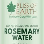 Bliss of Earth Rosemary Water Spray For Hair Growth 100ml, 100% Natural Steam Distilled Rosemary Water For Hair & Skin, Helps Reduce Hair fall, Strengthens Hair. - Fast Shipping to USA & Canada