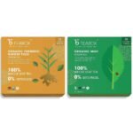 Teabox Organic Turmeric Ginger Tulsi Green Tea 25 Teabags & Teabox Organic Green Mint Tea 25 Teabags - Fast Shipping to USA & Canada