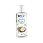 Sri Sri Tattva Organic Virgin Coconut Oil, 200ml - Cold Pressed, Natural, Pure Coconut Oil for Healthy Hair and Skin Care - Suitable for Cooking - Fast Shipping to USA & Canada