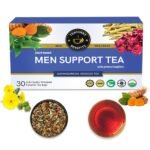 TEACURRY Men Support Tea (1 Month Pack, 30 Tea Bags) - Helps with Vitality, Strength and Proper Function - Fast Shipping to USA & Canada
