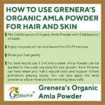 Grenera Amla Powder 240g (Emblica officinalis / Indian Gooseberry) for drinking and eating | For Skin, Hair Growth - Fast Shipping to USA & Canada - Image 5