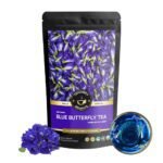 TEACURRY Blue Pea Flower Green Tea - 50 Gms Loose Tea of Blue Pea Green Tea | Helps with Weight Loss, Skin Glow, Hair Care, Brain Health | Butterfly Pea Green Tea - Fast Shipping to USA & Canada
