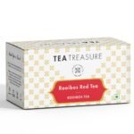 Tea Treasure South African Rooibos Red Tea Bags | Rooibos Tea Bags | Boosts Immunity | Rich in Antioxidants | Aids Improves Digestion (50 Pyramid Tea Bags) - Fast Shipping to USA & Canada