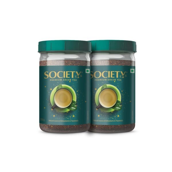Society Premium Liquid Green Tea Rich In Antioxidants Refreshing And Energizing All Natural Flavour Pack Of 2, 0.25 Kilograms - Fast Shipping to USA & Canada