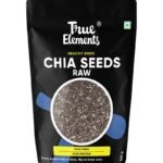 True Elements Chia Seeds 150g - Non-GMO and Fibre Rich Seeds | Omega-3 rich Seeds for Eating | Healthy Snacks | Best for Weight Management - Fast Shipping to USA & Canada