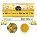TEACURRY Chamomile Tea (30 Tea Bags, 1 Month Pack) - Pure Chamomile Tea For Sleep, Relaxation and Calmness | NON-GMO Caffeine Free Chamomile Tea - Fast Shipping to USA & Canada