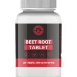 Holy Natural Beet Root Tablet - 120 Tablets | (500 mg/tab) 1000 mg per serving | Rich in Calcium, Iron, Potassium, Vitamin B9 & Manganese | Take Daily, With meal, 2 tab/day.